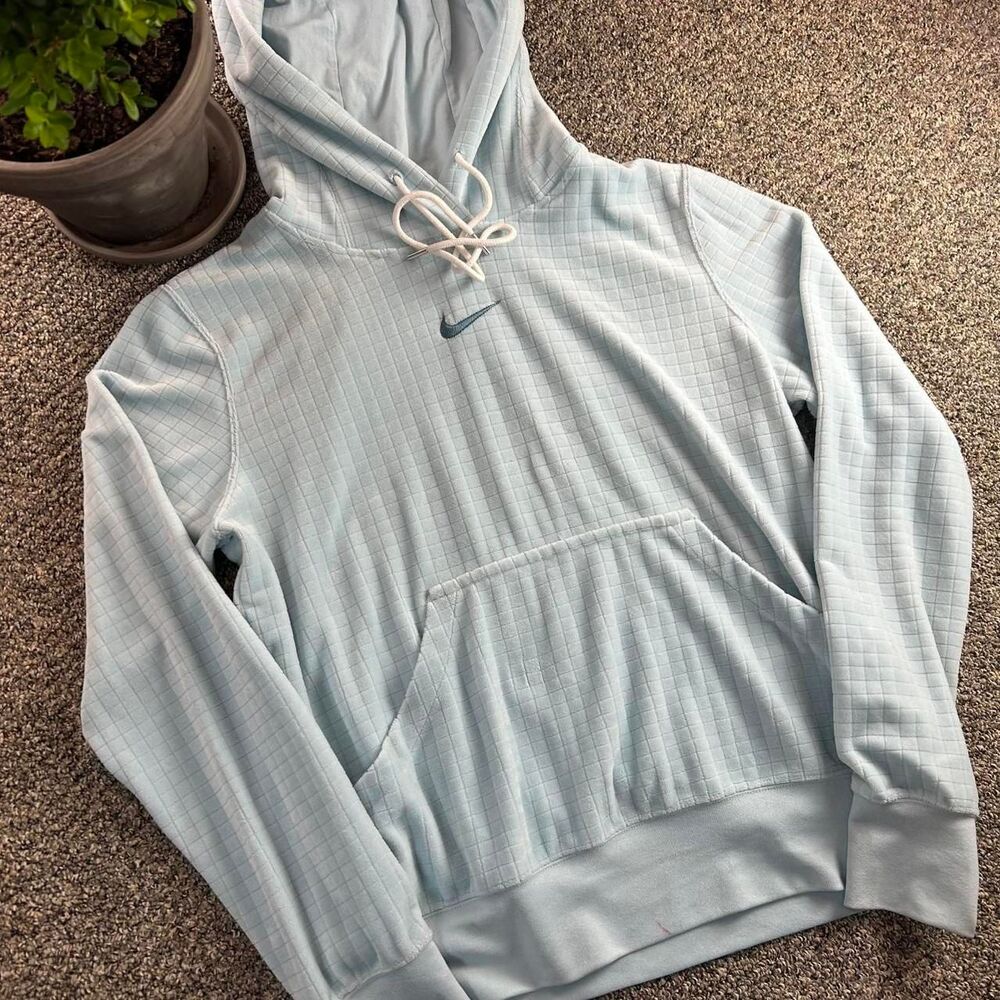 Nike Men's Blue Hoodie - Picture 3 of 7